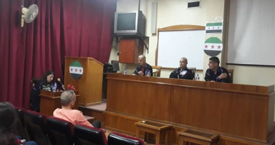 منح الباحثة ميليا محمد النيساني درجة الماجستير في التاريخ