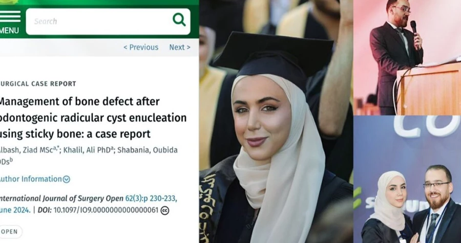خريجة من الجامعة الدولية الخاصة للعلوم والتكنولوجيا تشارك في بحث علمي دولي بالتعاون مع جامعة اللاذقية