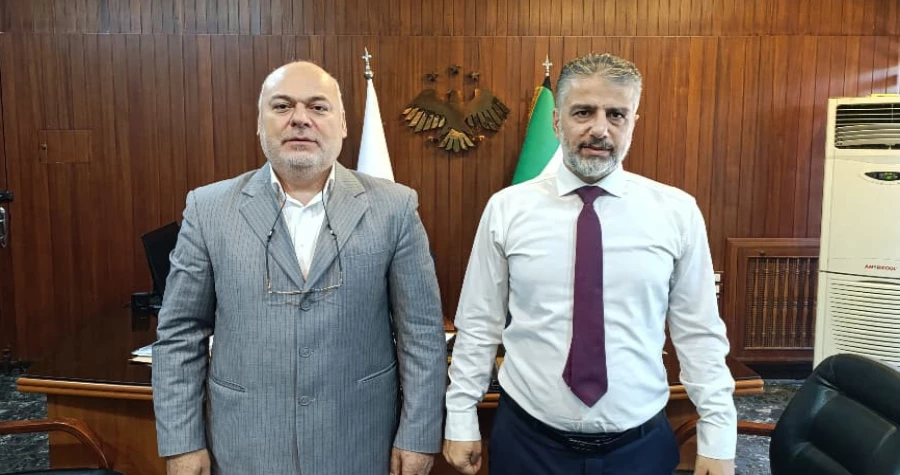 لقاء بين رئيسي جامعتي إيبلا وحلب لبحث سبل التعاون المشترك