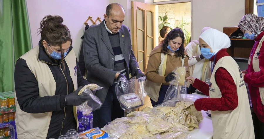 رحمة ومشاركة … مبادرة رمضانية من الجامعة السورية الخاصة