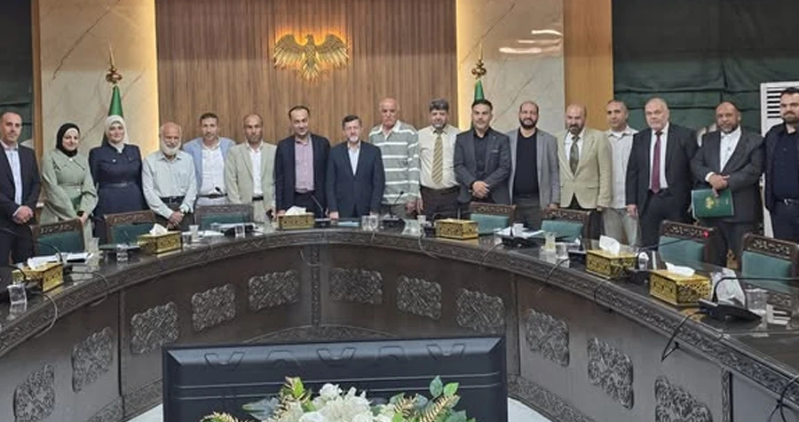 اجتماع وفد رؤساء وممثلي الجامعات الخاصة مع لجنة التعليم العالي في مجلس الشعب