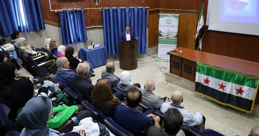 جامعة حمص تنظم يوماً علمياً لبحث مستجدات الكشف المبكر وعلاج سرطان الثدي