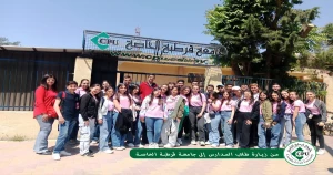 زيارة طلاب مدرستي معهد حلب العلمي للبنات والحياة إلى جامعة قرطبة الخاصة
