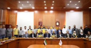 زيارة وفد من مؤسسة الدفاع المدني السوري لجامعة الأندلس