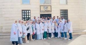 رحلة علمية إلى معمل ريفا لصناعة الأدوية لطلاب كلية الصيدلة