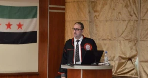 منح الباحث المهندس عمار سهيل مقصود درجة الدكتوراه في هندسة النظم والشبكات الحاسوبية