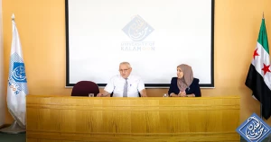 اجتماع رئاسة جامعة القلمون مع أعضاء البحث العلمي