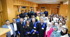 كلية الحقوق في جامعة القلمون تنظم رحلة علمية إلى مجلس الدولة بدمشق