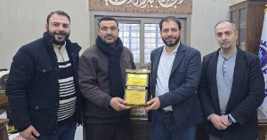 زيارة طلاب جامعة المعارف لشركة الفتاح الصناعية