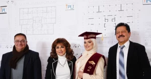 صمة هندسية لمستقبل دمشق.. الطالبة منى الجزاع تبدع في تصميم برج سكني متكامل في كفرسوسة