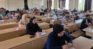 جامعة الفرات تُجري الامتحان النظري المؤتمت لمسابقة التعيين للفئتين الأولى والثانية