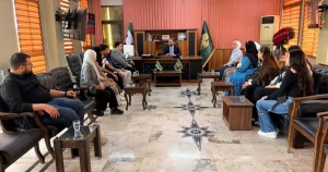 اختتام المعسكر التدريبي لطلبة كلية العلوم الإدارية بجامعة الاتحاد في مديرية مالية حلب