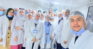 زيارة علمية لطلبة كلية الصيدلة في جامعة إيبلا إلى معمل ريڤا للصناعة الدوائية