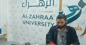 جامعة الزهراء تمنح درجة الماجستير للباحث أحمد يحيى كردي