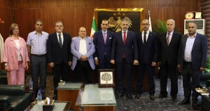 سفير المملكة الأردنية الهاشمية لدى الجمهورية العربية السورية يزور جامعة حلب