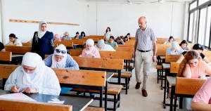 متابعة سير امتحانات التعليم المفتوح في كلية الآداب والعلوم الإنسانية بجامعة اللاذقية
