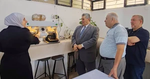 جولة إشرافية في المعهد التقاني لطب الأسنان لتعزيز التدريب الرقمي وافتتاح مخبر الجبس المؤهَّل
