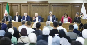 توزيع الشهادات على المشاركين من جامعة حلب في التدريب العملي الصيفي